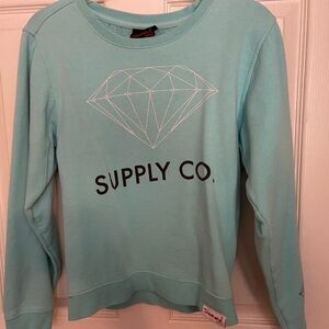 Diamond Supply Co. Light Blue Sweater